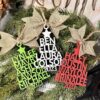 Custom Name Christmas Ornament