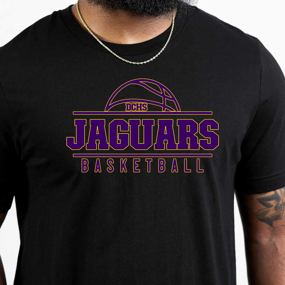 DCHS Jaguars Basketball Mens Style