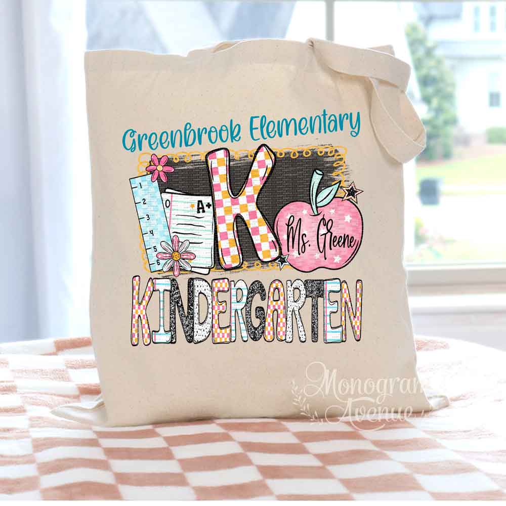 Personalized Teacher Tote Bags | Personalized Teacher Tote