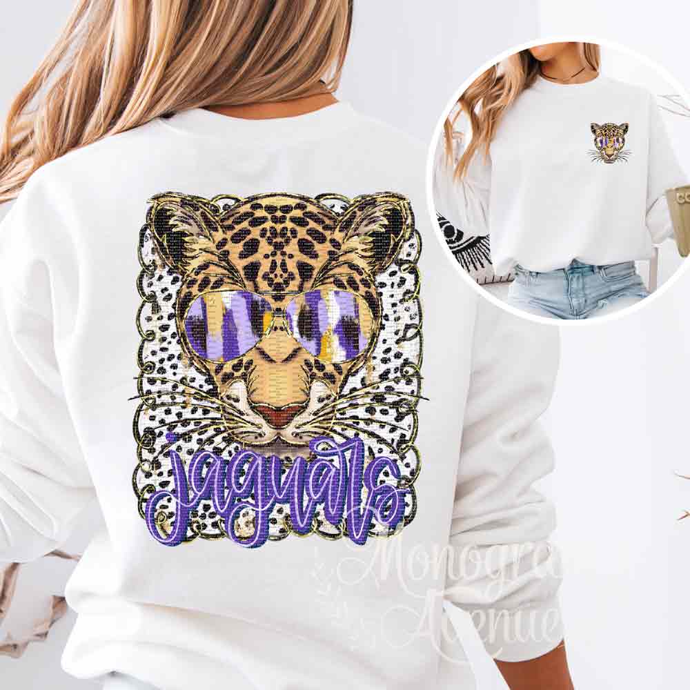 Preppy Cool Jaguar Sweatshirt