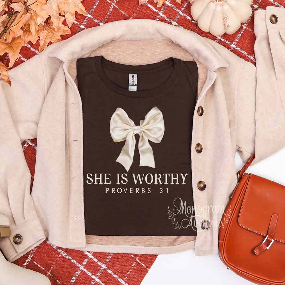 She is Worthy Fall Shirt