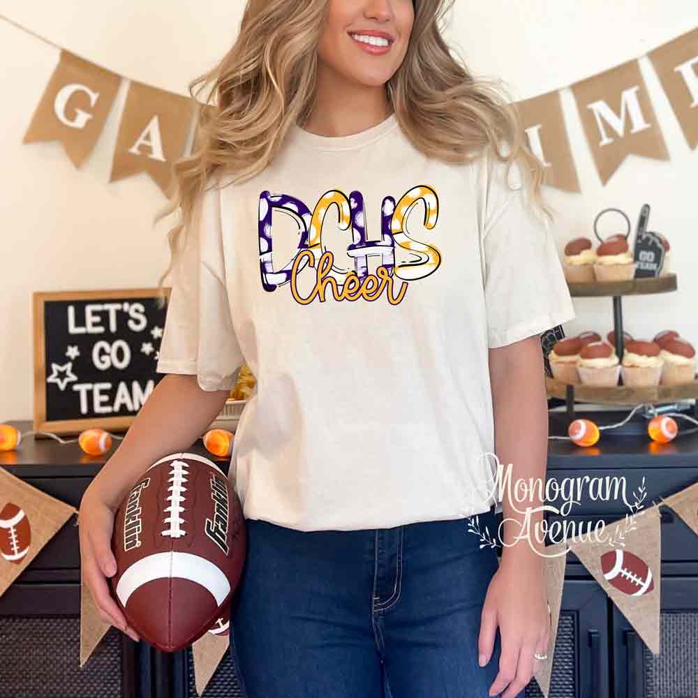 Spirit Dots DCHS Cheer T Shirt