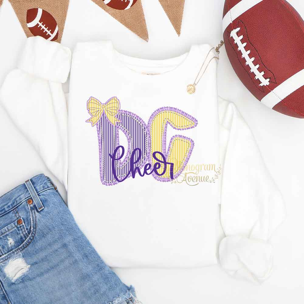 DC Ruffles & Pearls Cheer Sweatshirt 2 DC Cheer Ruffles