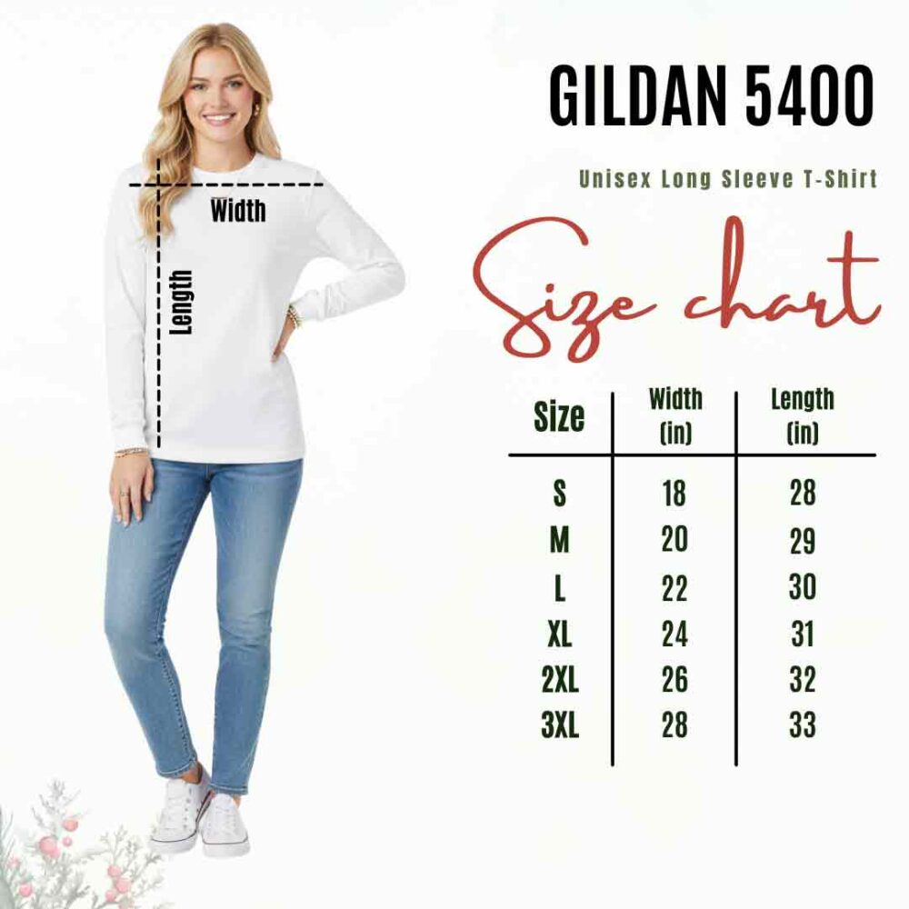 Prepster Cheer Family Fan Long Sleeve Tee 2 Gildan5400 White